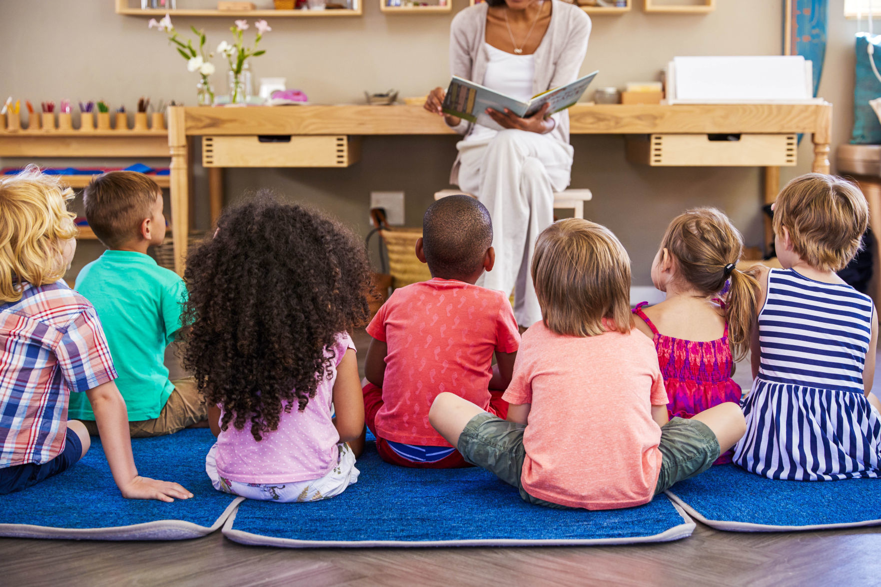 Enjoy a story and browse some books!
